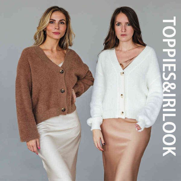ies white sweater cardigan winter soft faux fur cardigans cozy style knitted sweater coat 211117
ies white sweater cardigan winter soft faux fur cardigans cozy style knitted sweater coat 211117