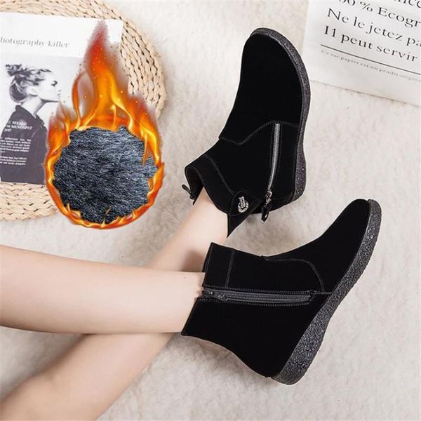 large side chain thickened short boots below knee cotton shoes women's round head flat heel elastic 43 knight, Black
large side chain thickened short boots below knee cotton shoes women's round head flat heel elastic 43 knight, Black