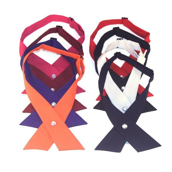 neck ties girl student uniform bow tie solid men's women's professional cross day cravat prom graduation casual, Blue;purple
neck ties girl student uniform bow tie solid men's women's professional cross day cravat prom graduation casual, Blue;purple