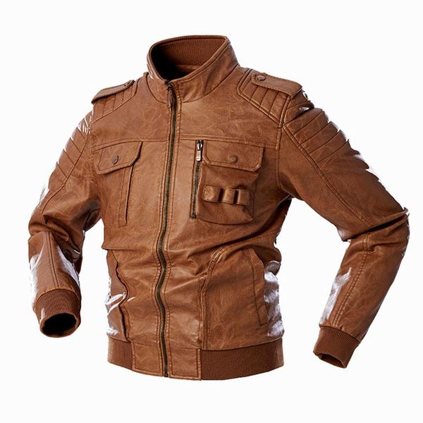 cycling faux leather jackets men stand collar motorcycle pu jacket male casual fleece windbreaker mens coats chaqueta hombre men's fur, Black
cycling faux leather jackets men stand collar motorcycle pu jacket male casual fleece windbreaker mens coats chaqueta hombre men's fur, Black