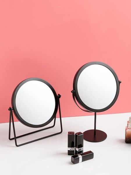 nordic metal decorative mirrors wall mirror girl deskdressing table make-up stand up home decoration accessories
nordic metal decorative mirrors wall mirror girl deskdressing table make-up stand up home decoration accessories