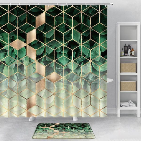 shower curtains 2pcs set green gradient geometric figure curtain abstract plant pattern bath and non-slip carpet bathroom mats
shower curtains 2pcs set green gradient geometric figure curtain abstract plant pattern bath and non-slip carpet bathroom mats