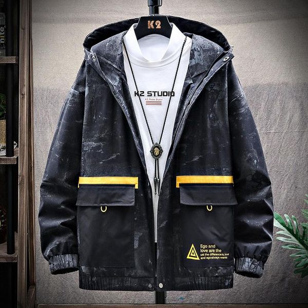 hooded mens bomber jacket autumn winter casual men outwear windbreaker jackets male fashion baseball slim fit coat clothing men's, Black;brown 
hooded mens bomber jacket autumn winter casual men outwear windbreaker jackets male fashion baseball slim fit coat clothing men's, Black;brown