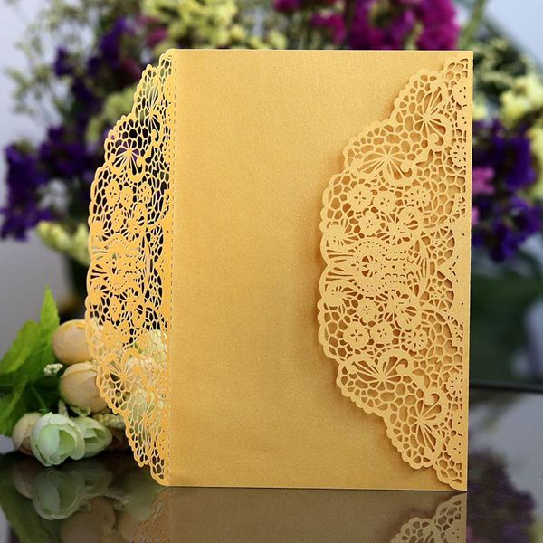 greeting cards 10pcs laser cut wedding invitations card cute elegant lace flower business birthday party favor decoration
greeting cards 10pcs laser cut wedding invitations card cute elegant lace flower business birthday party favor decoration
