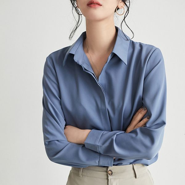 chorus female fashion manga long chiffon shirts office work ladies turn-down collar white blouse mujer s450
chorus female fashion manga long chiffon shirts office work ladies turn-down collar white blouse mujer s450