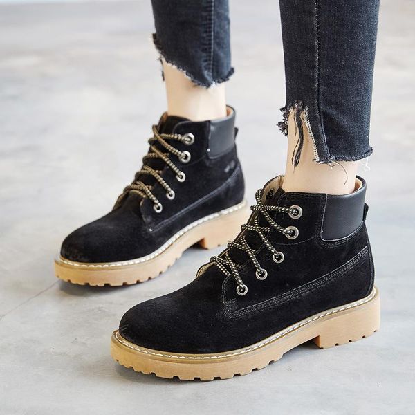 boots ankle round toe low women solid fashion punk motorcycle concise lace up shoes, Black
boots ankle round toe low women solid fashion punk motorcycle concise lace up shoes, Black
