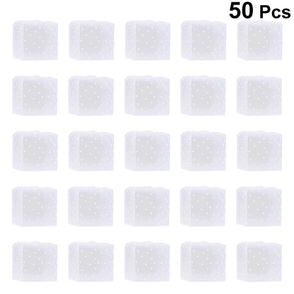 gift wrap 50pcs translucence plastic candy box pvc dot boxes chocolate treat wedding party favor - 6x6x6cm
gift wrap 50pcs translucence plastic candy box pvc dot boxes chocolate treat wedding party favor - 6x6x6cm