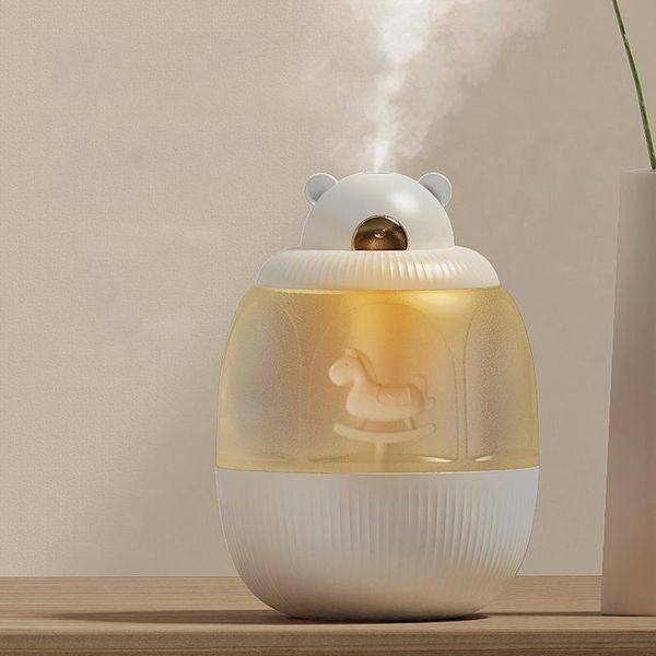 cute air humidifier essential oil bear diffuser battery nano spray technology 7 color lights mini office purifier humidifiers
cute air humidifier essential oil bear diffuser battery nano spray technology 7 color lights mini office purifier humidifiers
