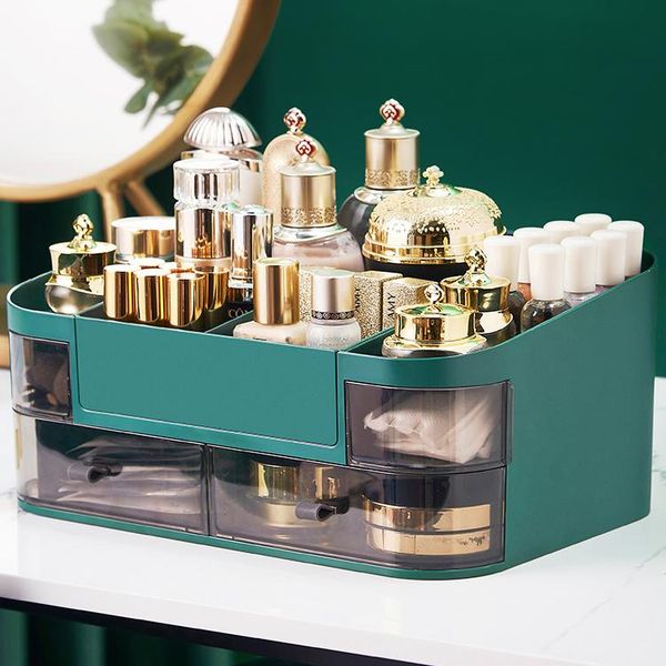 storage boxes & bins plastic cosmetic box deskluxury makeup organizer drawer dressing table organizador containers ef60cs
storage boxes & bins plastic cosmetic box deskluxury makeup organizer drawer dressing table organizador containers ef60cs