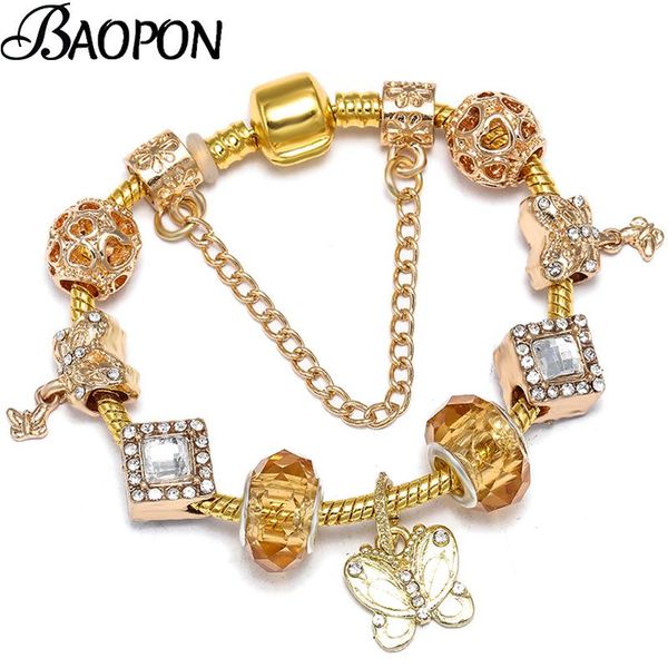 silver plated snake chain charm bracelets with butterfly beads for women gift fits european style jewelry, Golden;silver
silver plated snake chain charm bracelets with butterfly beads for women gift fits european style jewelry, Golden;silver