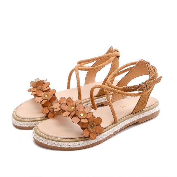 summer women sandals genuine leather cross strappy flat beach gladiator casual open toe flowers big size roman ladies shoes, Black
summer women sandals genuine leather cross strappy flat beach gladiator casual open toe flowers big size roman ladies shoes, Black