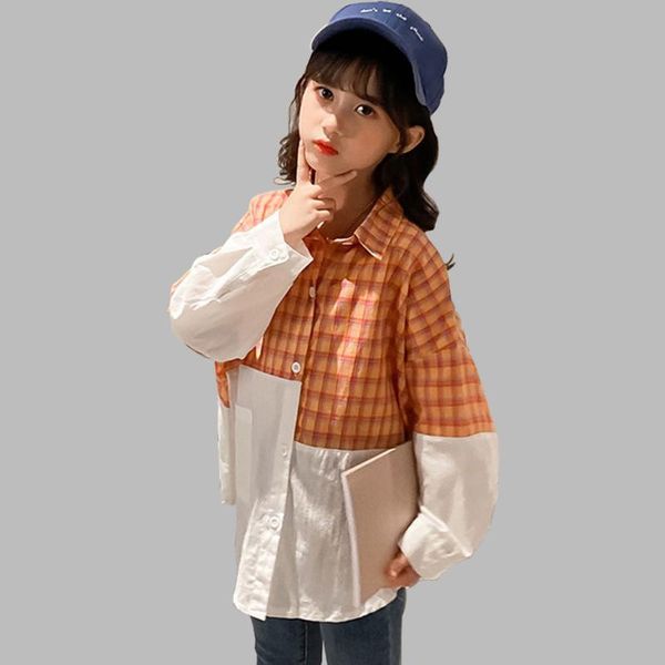 blouses for girls casual style shirt long sleeve children's spring autum kids school clothes shirts, White;black
blouses for girls casual style shirt long sleeve children's spring autum kids school clothes shirts, White;black