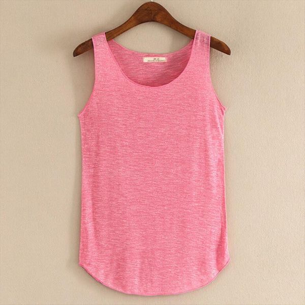 fashion summer sleeveless womens tanks round neck loose t shirt ladies vest singlets, White
fashion summer sleeveless womens tanks round neck loose t shirt ladies vest singlets, White