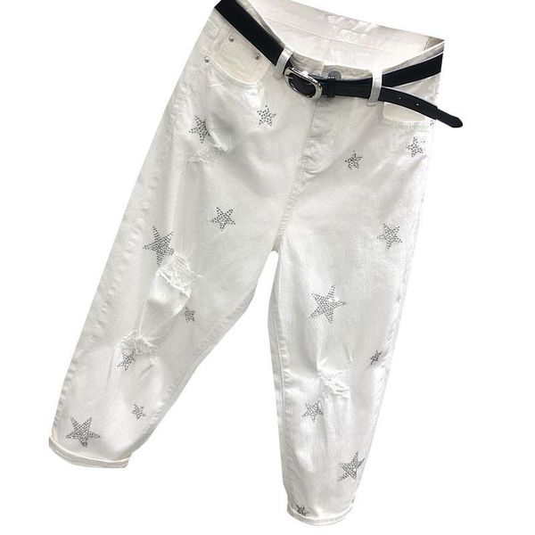 2011Spring Autumn Korea Fashion Women White Jeans High Waist Vintage Hole Loose Denim Pants Casual Ankle-length Harem Pants D436
2011Spring Autumn Korea Fashion Women White Jeans High Waist Vintage Hole Loose Denim Pants Casual Ankle-length Harem Pants D436