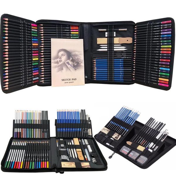 color pencil and sketch pencils set for drawing art tool kit 72 pcs watercolor metallic oil artist supplies gift sets
color pencil and sketch pencils set for drawing art tool kit 72 pcs watercolor metallic oil artist supplies gift sets