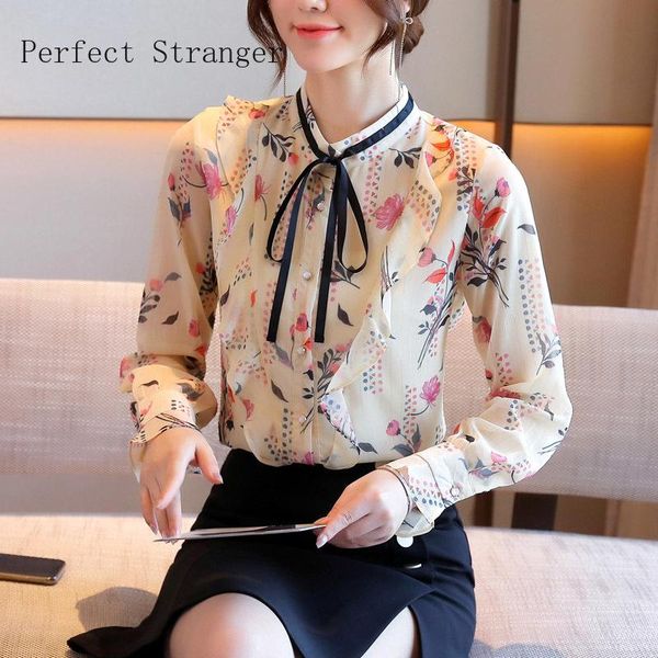autumn arrival bow collar printed long sleeve women chiffon blouse women's blouses & shirts, White
autumn arrival bow collar printed long sleeve women chiffon blouse women's blouses & shirts, White