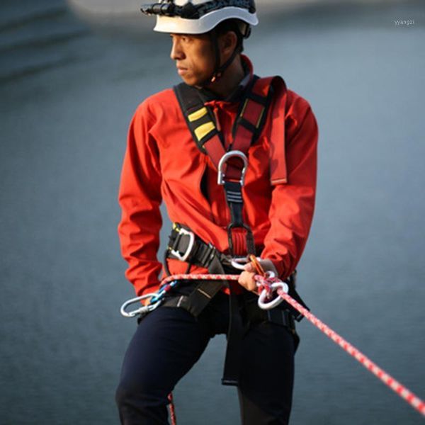cords, slings and webbing rock climbing full body safety belt aerial work harness anti fall removable altitude protection equipment asd881
cords, slings and webbing rock climbing full body safety belt aerial work harness anti fall removable altitude protection equipment asd881