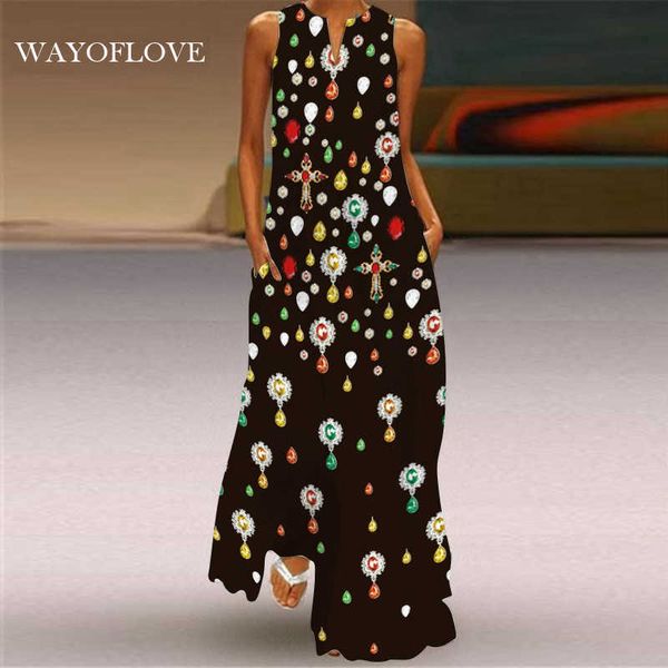 wayoflove eardrop print black dress elegant casual plus size long dresses summer woman sleeveless girls summer beach dress women 210602, Black;gray
wayoflove eardrop print black dress elegant casual plus size long dresses summer woman sleeveless girls summer beach dress women 210602, Black;gray
