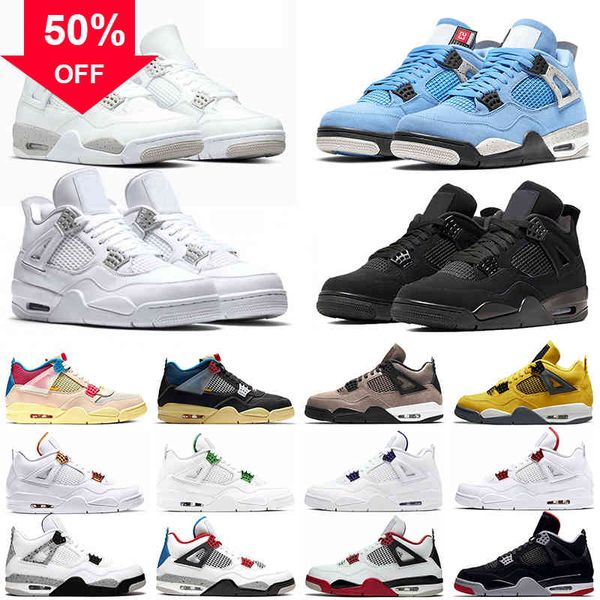 boots 4 jumpman basketball shoes 4s men women university blue white oreo pure money black cat taupe haze mens trainers sports sneakers size
boots 4 jumpman basketball shoes 4s men women university blue white oreo pure money black cat taupe haze mens trainers sports sneakers size