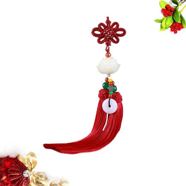 interior decorations tassel car hanging decor chinese knot pendant ornament for vehicle truck (red)
interior decorations tassel car hanging decor chinese knot pendant ornament for vehicle truck (red)
