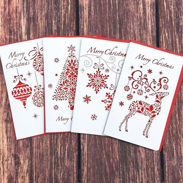 greeting cards 2021 cute creative paper cutting merry christmas folding xmas blessing card for year gift random pattern
greeting cards 2021 cute creative paper cutting merry christmas folding xmas blessing card for year gift random pattern
