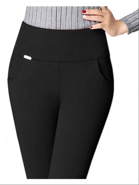 high waist skinny black women leggings solid plus size pencil pants stretch thin korean small leg trousers
high waist skinny black women leggings solid plus size pencil pants stretch thin korean small leg trousers