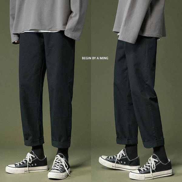 men's thickened warm pants 2021 winter women's casual ankle-length trousers streetwear male, Black
men's thickened warm pants 2021 winter women's casual ankle-length trousers streetwear male, Black