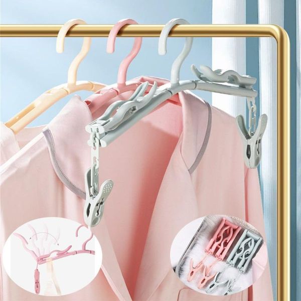 hangers & racks 1pcs foldable clothes hanger with decatable clips home travel portable universal camping hiking organizer
hangers & racks 1pcs foldable clothes hanger with decatable clips home travel portable universal camping hiking organizer
