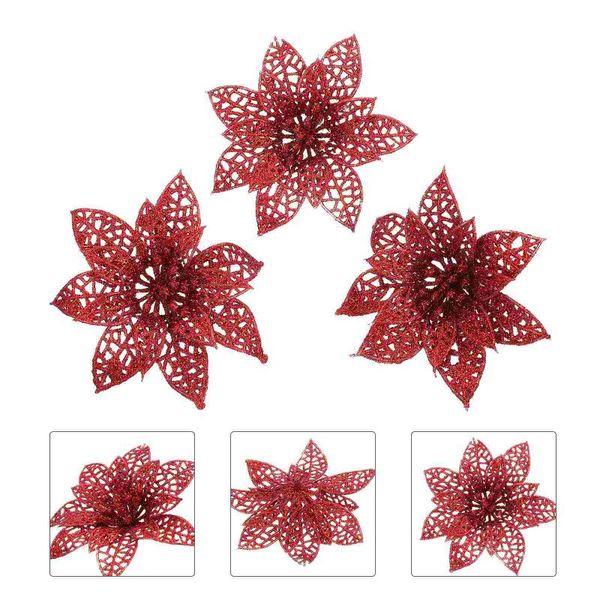 decorative flowers & wreaths 10pcs exquisite hollow flower adorns christmas tree scene decors for home
decorative flowers & wreaths 10pcs exquisite hollow flower adorns christmas tree scene decors for home