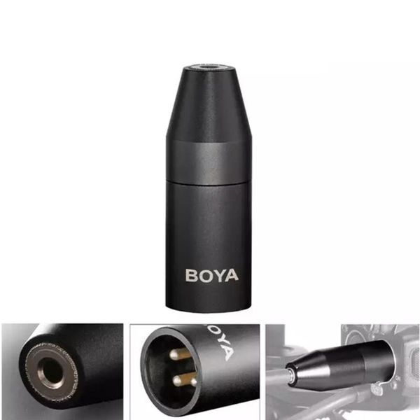 microphones boya 35c-xlr 3.5mm (trs) mini-jack female microphone adapter to 3-pin xlr male connector for sony camcorders recorders & mixers
microphones boya 35c-xlr 3.5mm (trs) mini-jack female microphone adapter to 3-pin xlr male connector for sony camcorders recorders & mixers