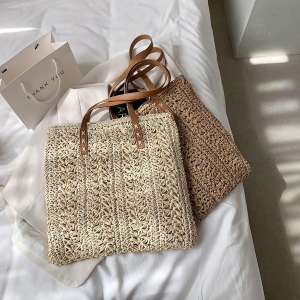 evening bags arrival straw tote 2021 summer beach woven hhigh-quality pu leather women's designer handbag travel shoulder underarm
evening bags arrival straw tote 2021 summer beach woven hhigh-quality pu leather women's designer handbag travel shoulder underarm