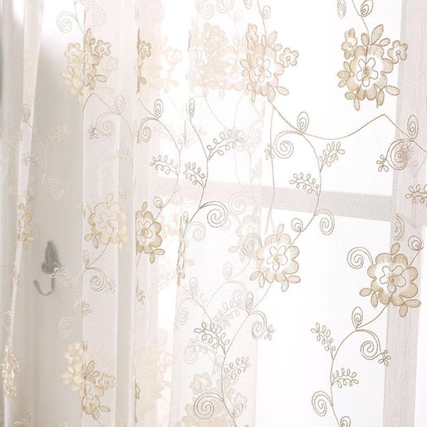 european coffee flower embroidery lace sheers curtains for living room window treatment luxury tulle bedroom screen drapes#4 curtain & drape
european coffee flower embroidery lace sheers curtains for living room window treatment luxury tulle bedroom screen drapes#4 curtain & drape