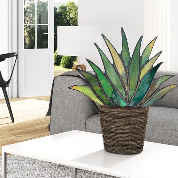 garden decorations stained agave plant - exquisite mini acrylic aloe potted decoration yard ornament artificial plants decor
garden decorations stained agave plant - exquisite mini acrylic aloe potted decoration yard ornament artificial plants decor