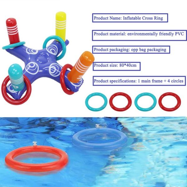 pool & accessories inflatable cross ring toss game swim fun toys for and children summer water beach party plaything air mattress
pool & accessories inflatable cross ring toss game swim fun toys for and children summer water beach party plaything air mattress