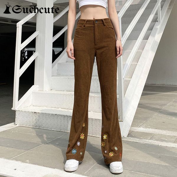 women's pants & capris vintage brown corduroy joggers for women y2k aesthetic flower streetwear flare korean fashion low waist tro, Black;white
women's pants & capris vintage brown corduroy joggers for women y2k aesthetic flower streetwear flare korean fashion low waist tro, Black;white