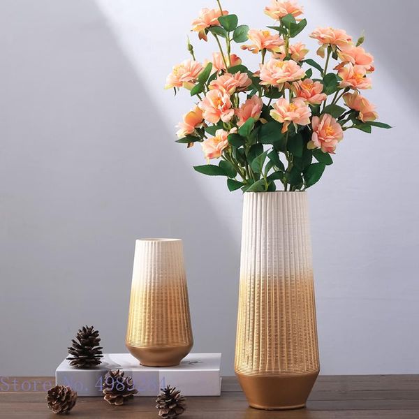 vases modern golden ceramic vase gradient flower arrangement hydroponics accessories handicraft ornaments home decoration
vases modern golden ceramic vase gradient flower arrangement hydroponics accessories handicraft ornaments home decoration