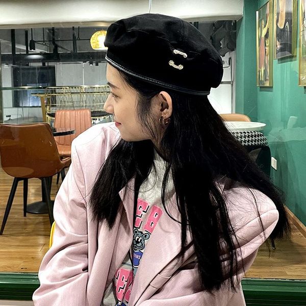 berets 2021 japanese series black caps for women autumn grace retro painter cap casual all-match octagonal hat ladies hats, Blue;gray
berets 2021 japanese series black caps for women autumn grace retro painter cap casual all-match octagonal hat ladies hats, Blue;gray