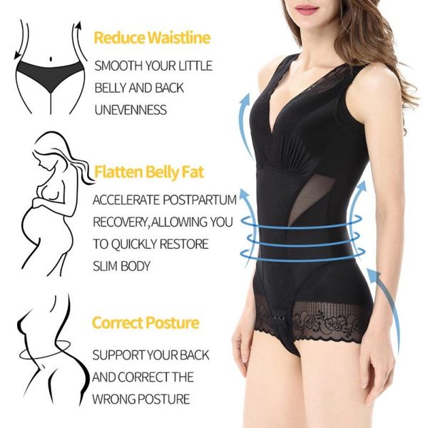 women's shapers ladies' thin slim shapewear women postpartum recovery bodysuit waist corset girdle breast push up tummy belly shap, Black;white
women's shapers ladies' thin slim shapewear women postpartum recovery bodysuit waist corset girdle breast push up tummy belly shap, Black;white