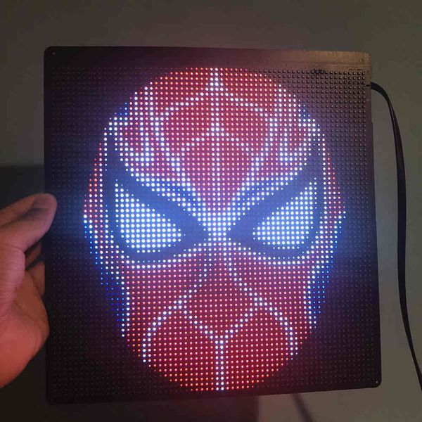 p3 full color 64*64 pixel wifi programmable rgb led display screen flexible waterproof module matrix signage panel for diy t-shirt backpack
p3 full color 64*64 pixel wifi programmable rgb led display screen flexible waterproof module matrix signage panel for diy t-shirt backpack