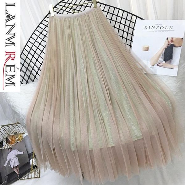 skirts lanmrem 2021 summer fashion women clothes thin mesh high waist sequins a-line long female bottom wg18301, Black
skirts lanmrem 2021 summer fashion women clothes thin mesh high waist sequins a-line long female bottom wg18301, Black