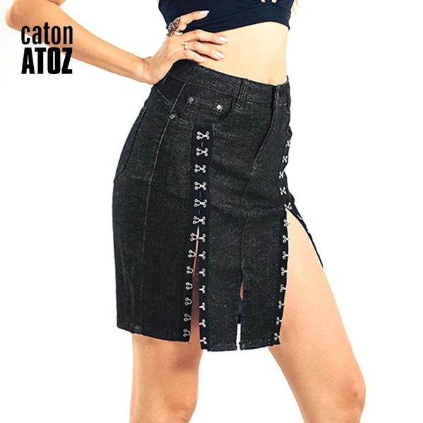 skirts catonatoz 2195 fashion ladies black cotton stretch denim rivet opening skirt womens pencil skinny for female
skirts catonatoz 2195 fashion ladies black cotton stretch denim rivet opening skirt womens pencil skinny for female
