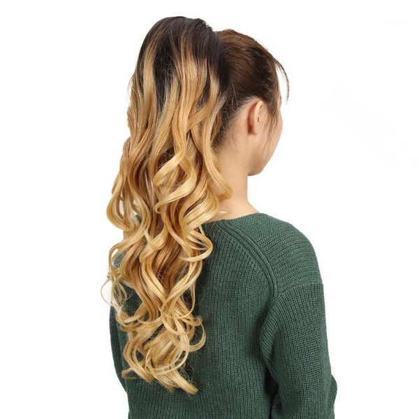 noble women's loose wavy long 26"inch ponytail elastic drawstring horse tail high temperature fiber synthetic hair ponytai1, Black
noble women's loose wavy long 26"inch ponytail elastic drawstring horse tail high temperature fiber synthetic hair ponytai1, Black