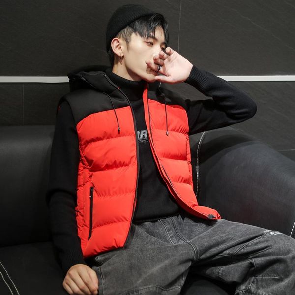 hooded vest men winter mens jacket sleeveless male cotton-padded jackets coats warm waistcoats fashion vests large size 8xl men's, Black;white
hooded vest men winter mens jacket sleeveless male cotton-padded jackets coats warm waistcoats fashion vests large size 8xl men's, Black;white