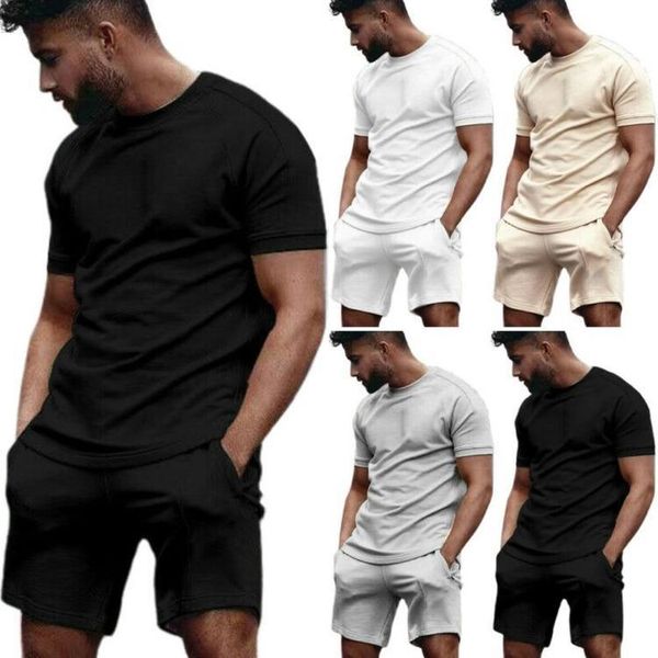 men's tracksuits men joggers tracksuit short sleeve t-shirt shorts set gym sports casual summer sweatsuit, Gray
men's tracksuits men joggers tracksuit short sleeve t-shirt shorts set gym sports casual summer sweatsuit, Gray