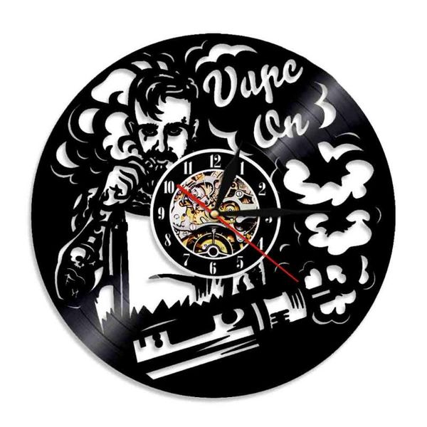 wall clocks vape man smoke fire art record clock for home bar shop club vaping disk crafts watch
wall clocks vape man smoke fire art record clock for home bar shop club vaping disk crafts watch