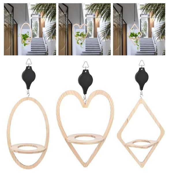 planters & pots m17d wooden pendant flower pot rack hanging flowerpot storage basket stand for garden patio balcony decor
planters & pots m17d wooden pendant flower pot rack hanging flowerpot storage basket stand for garden patio balcony decor