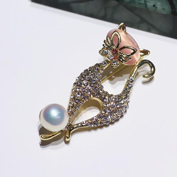 pins, brooches cute little golden freshwater pearl persian cat brooch pins chic fashion jewelry bijoux wholesale women accessories, Gray
pins, brooches cute little golden freshwater pearl persian cat brooch pins chic fashion jewelry bijoux wholesale women accessories, Gray
