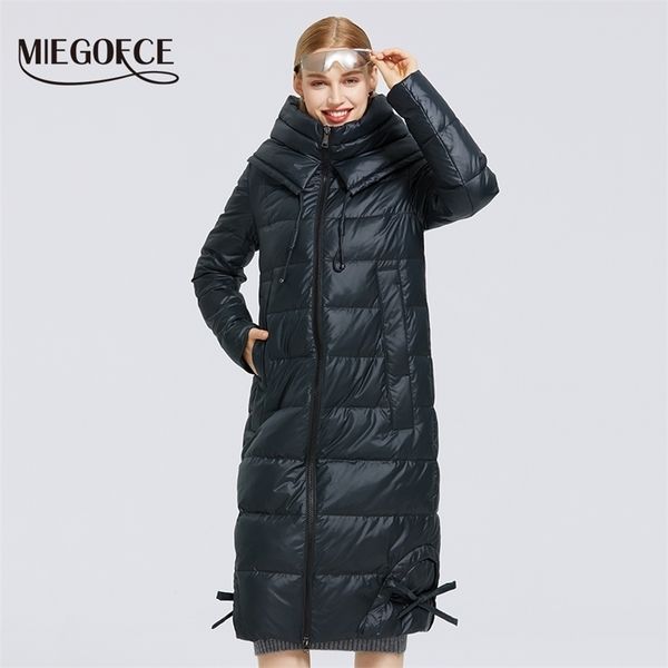 miegofce women's winter cotton clothing long coat simple design women jacket parka windproof 211011, Black
miegofce women's winter cotton clothing long coat simple design women jacket parka windproof 211011, Black