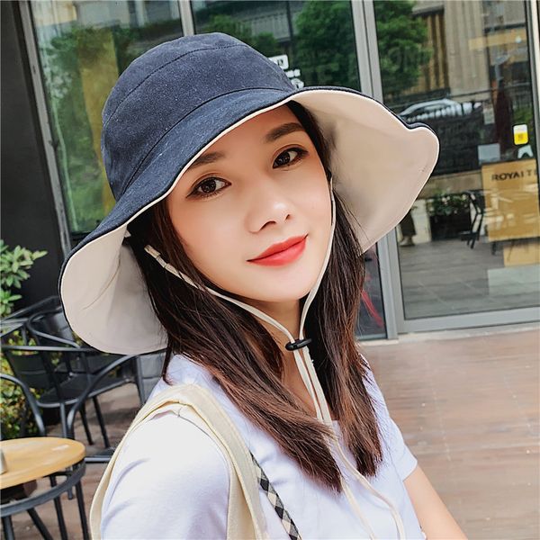double sided fisherman's hat women's summer versatile face covering sun sunshade chic sunscreen hat 
double sided fisherman's hat women's summer versatile face covering sun sunshade chic sunscreen hat
