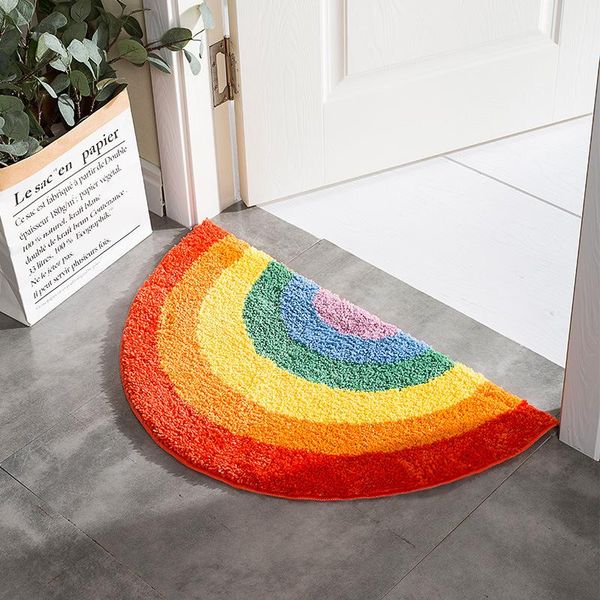 bath mats home washable cartoon bathroom non-slip door pad semicircle shape mat water rainbow bedroom foot absorb decoration floor
bath mats home washable cartoon bathroom non-slip door pad semicircle shape mat water rainbow bedroom foot absorb decoration floor